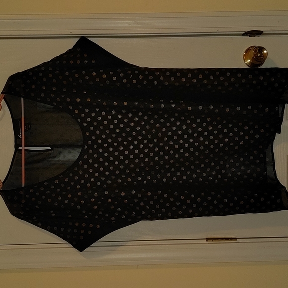 Lane Bryant Tops - 3x black sheer lane Bryant